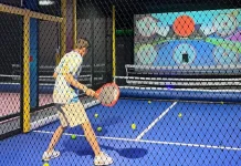 Hadir di Graha Pos Bandung, Tenis Padel Matic Simulator Berikan Free Trial