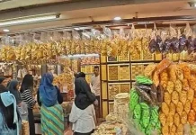 Pemudik Serbu Kawasan oleh oleh Pasteur Kota Bandung