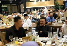 Pererat Kebersamaan, Intelkam Polda Jabar  Bukber dengan Elemen Mahasiswa