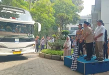 Pemkot Cimahi Berangkatkan 15 Bus Mudik Gratis, Layani 720 Pemudik