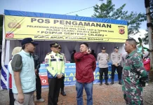Pantau Arus Mudik,Bupati Garut Apresiasi Petugas Terkait