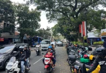 Arus Mudik di Cimahi Ramai Lancar H-2, Didominasi Kendaraan Roda Dua