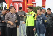 Kapolres Subang Turun Langsung Pantau Situasi Wisatawan di Jalur Wisata