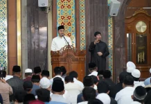 Adhitia Tekankan Inklusivitas dan Nilai Ramadan dalam Salat Idulfitri di Cimahi