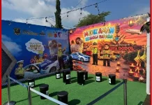 Fasiltas Pelayanan Pos  GTC Limbangan Usung Konsep "Doraemon"