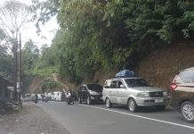 H+2, Tasikmalaya-Garut Kendaraan Mengular Sepanjang 17 Kilometer