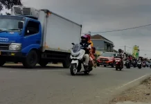 Siang ini, Lalu Lintas via Nagreg Ramai Lancar