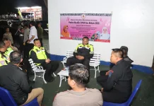 Pesan Wakapolda Jabar saat Kunjungan ke Resat Area  KM 101