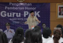 Pemkot Cimahi Kukuhkan Puluhan Guru Agama Kristen, Tegaskan Komitmen Toleransi
