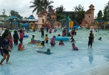 Kunjungan Wisatawan di Taman Air Ampera Tasikmalaya turun di Libur Idulfitri