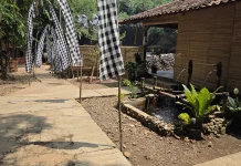 Suasana asri dan alami menjadi daya tarik utama Tanabambu Cibubur
