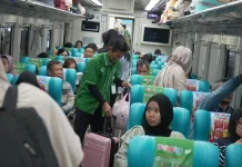 Pemudik Stasiun Garut Meningkat saat Angkutan Lebaran 2026
