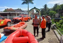 Tim SAR Gabungan Masih Mencari Korban Hanyut di Tasikmalaya