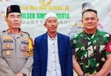 Halal Bihalal Polsek Sindangkerta Perkuat Sinergi Wilayah