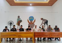 Babinsa Koramil Kalijati Perkuat Sinergitas Melalui Rapat Minggon