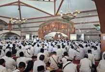 Pemkot Bandung Berangkatkan 1.679 Jemaah Haji Terbagi Dalam 5 Kloter