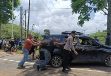Diduga Sopir Ngantuk Mobil Masuk Jurang