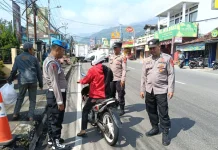 Ganggu Kamtibmas, Polsek Leles Garut Masif Operasi Kendaraan Berknalpot Brong