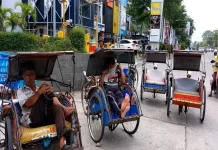 Dampak adanya ojek online terhadap tukang becak