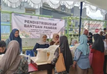 Pemkot Cimahi Salurkan Bantuan Pangan untuk 41 Ribu Warga, Antrean Padati Lokasi