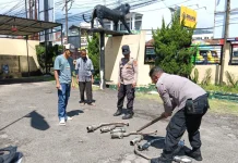 Polisi Razia Knalpot Brong Kian Masif