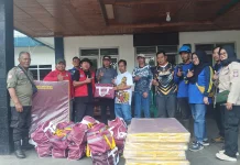 Dinsos Salurkan Bantuan Kepada Ratusan Penyintas Puting Beliung