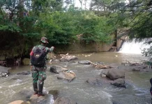 Seorang Pemulung Ditemukan Meninggal di Sungai Gekbrong