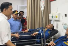 Petugas Damkar Alami Laka Lantas, Bupati Cianjur Tanggung Biaya Pengobatan