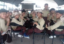 Ikut Siliwangi Santri Camp, Santri Pandeglang Asah Disiplin dan Bela Negara