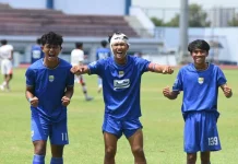 Persib U18 Kokoh di Puncak Klasemen usai Bantai Tamunya Persis Solo 4-0