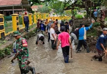 Wujud Dukungan Babinsa TNI-AD, dalam Kegiatan PKT Desa Pagaden