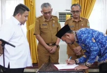 Bupati Reynaldi Berpesan Kepada 46 CPNS yang Dilantik PNS
