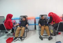 Wujud Kepedulian Sosial, KPU Subang Gelar Donor Darah