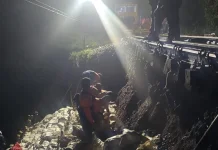 Hujan Deras Kembali Gerus Jalur Kereta Api Cibeber–Lampegan