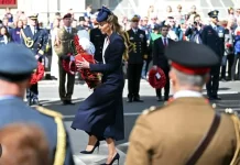 Kate Middleton Tampil Elegan di Peringatan Anzac Day