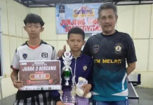 Dua Atlet Tenis Meja Binaan DonTing Raih Prestasi Gemilang
