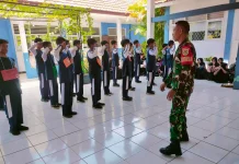 Babinsa Koramil Ciasem, Bentuk Karakter Generasi sejak Dini
