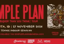 Segini, Harga Tiket Konser Simple Plan Indonesia 2026