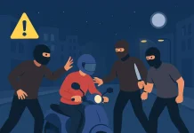 Dua Begal Bersenjata Tajam Beraksi di Cikawao, Motor Ojol Dibawa Kabur