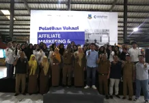 Pelatihan Vokasi Conten Creator, Kadisnaker : Fokus Penguasaan Tehnologi Digital
