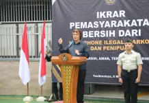 Apel Bersih Halinar Lapas Tasikmalaya, Diky Ingatkan Pentingnya Taat Aturan