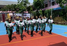 Lomba Baris Berbaris Bakti Nusantara 666 Memperebutkan Piala KDM
