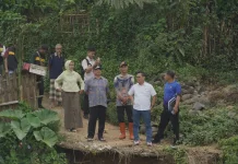 Pemerintah Segera Bangun Jembatan Hanyut Diterjang Banjir di Banjarwangi