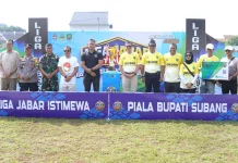 32 Tim Ikuti Liga Jabar Istimewa Piala Bupati Subang