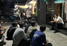 Belasan Remaja Diamankan Polisi di Tasikmalaya saat Konvoi Kemenangan Persib