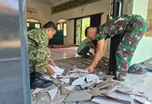 Demi Kenyamanan dan Kekhusyukan Ibadah, Mesjid An-Nur Kodim 0605/Subang Direhab
