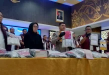 Polda Jabar Amankan Enam Kilogram Sabu Asal Laos