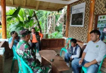 Babinsa Koramil Jalancagak, Ajak Warga Ciptakan Keamanan Lingkungan