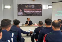 Antisipasi Gangguaan di Lapas, KA KPLP  Banceuy Berikan Penguatan  Petugas Pengaman