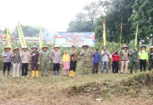 Kapolres Subang Bersama Forkopimda Hadiri Panen Raya Jagung Serentak